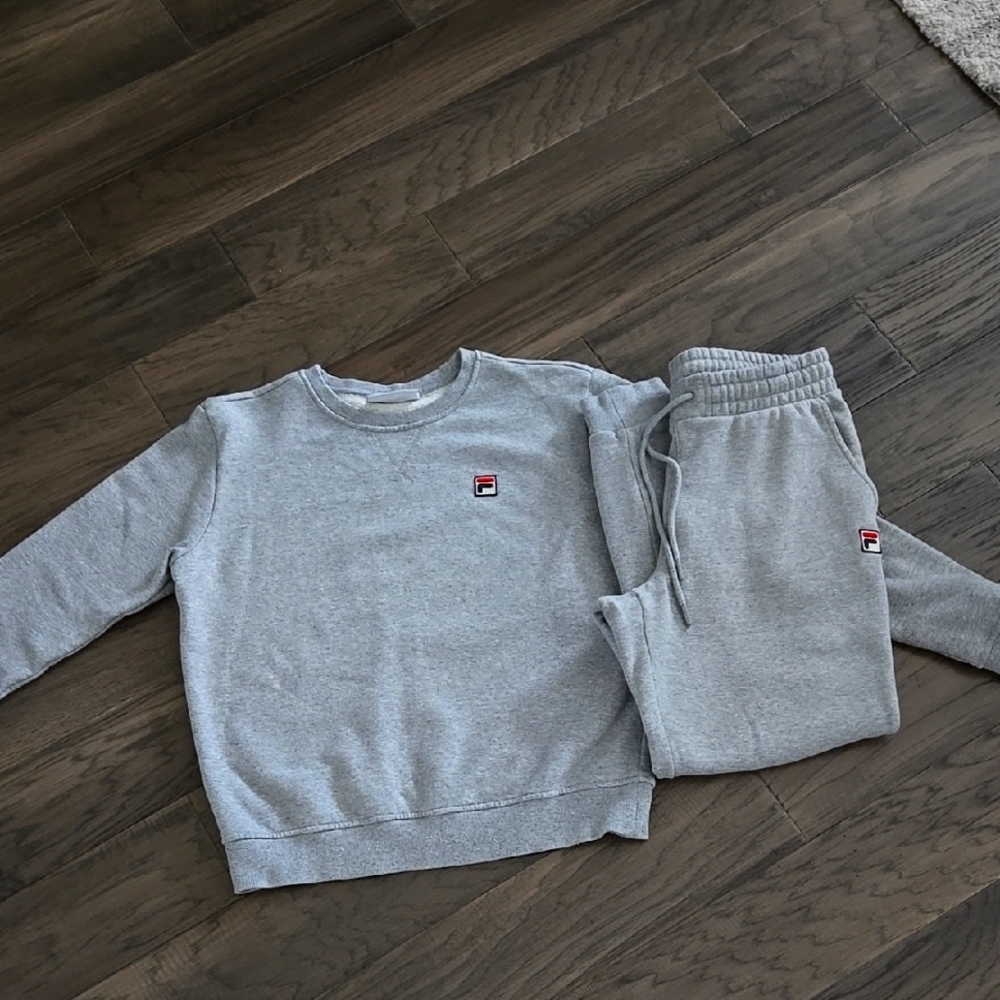 Fila Gray Sweatpants and Joggers for Casual Wear
